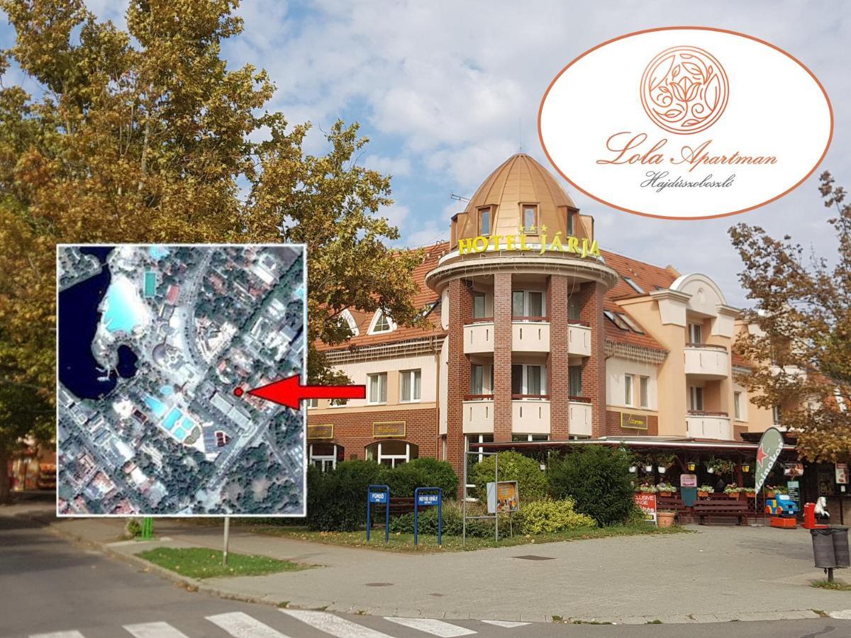 Lola Studio Apartman ไฮจ์ดุสโซบอสโล ภายนอก รูปภาพ